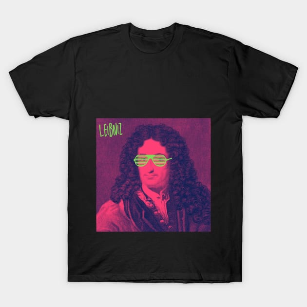 LEIBNIZ - swag version T-Shirt by PHILOSOPHY SWAGS